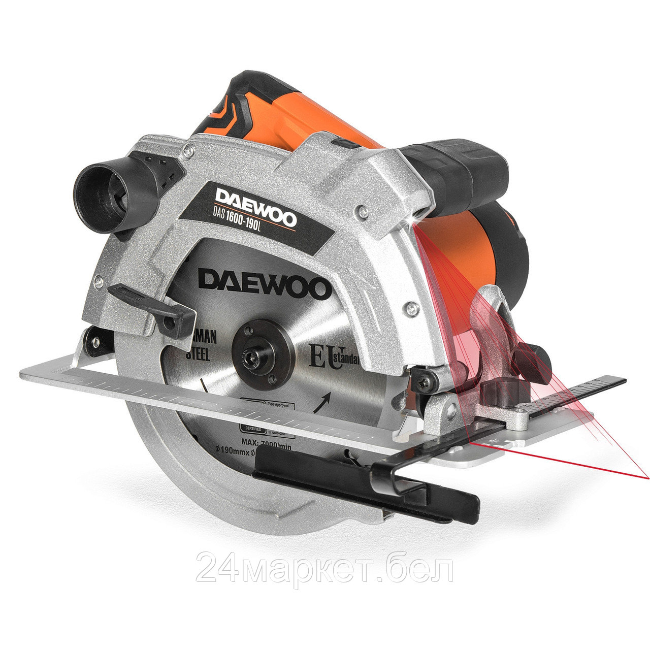 Дисковая (циркулярная) пила Daewoo Power DAS 1600-190L