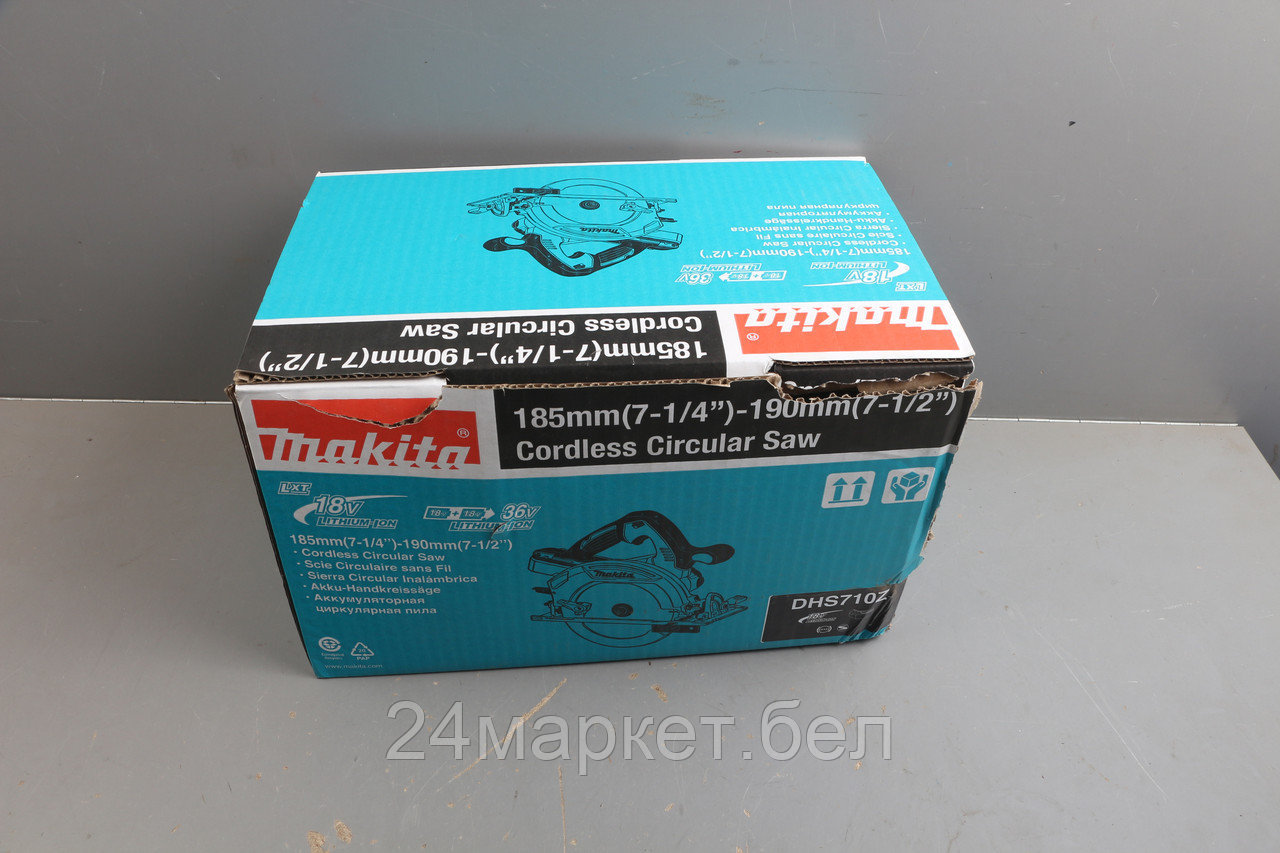 Аккум. циркулярная пила MAKITA LXT DHS 710 Z в кор. уцененный (1191053007)