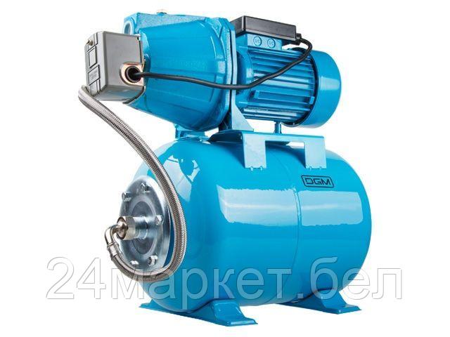DGM Китай Станция водоснабжения автоматическая DGM BP-1100 (1100 Вт, 3100 л/ч, 45 м, 5 бар макс, корпус насоса чугун, бак 24 л)