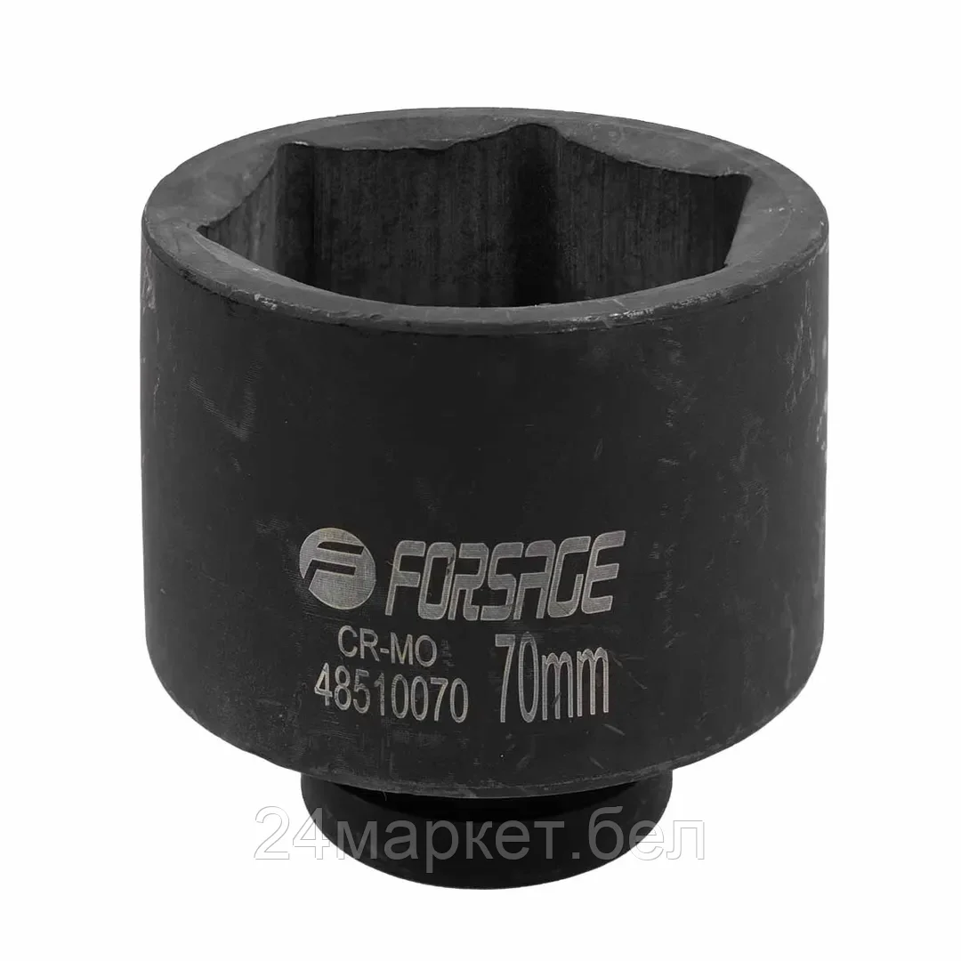 Головка ударная глубокая 70мм (6гр.) 1" F-48510070