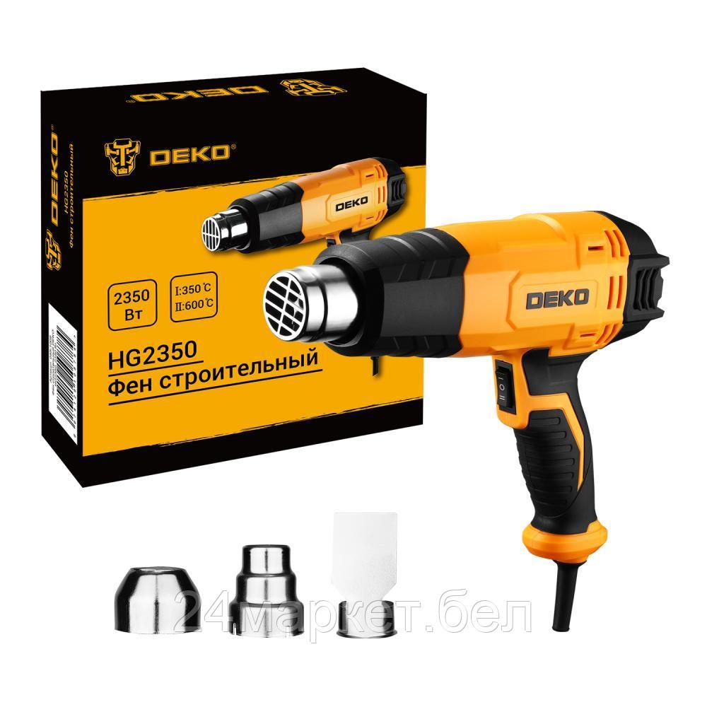 Фен строительный (термовоздуходувка) DEKO HG2350