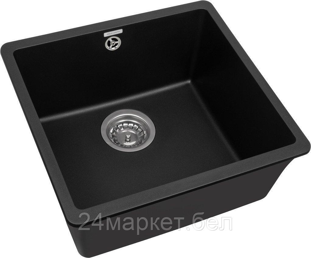 Кухонная мойка ZorG Fast 44 black metallic