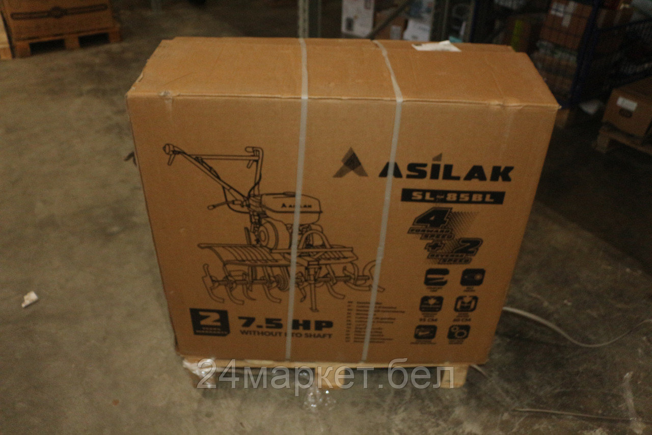 Культиватор бензиновый ASILAK SL-85BL (арт. AS2312-1) колёса 4.00-10 уцененный (2517518736)