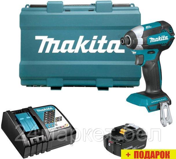 Винтоверт Makita DTD153RT (с 1-м АКБ, кейс)