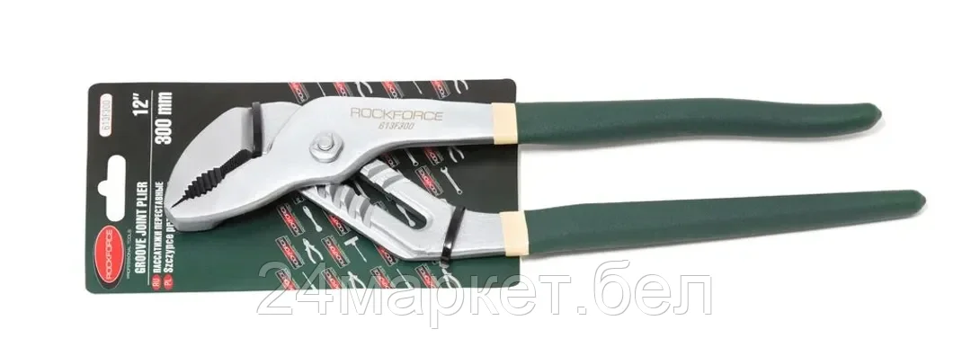 Пассатижи переставные Cr-V 8" -200мм, на блистере Rock FORCE RF-613F200