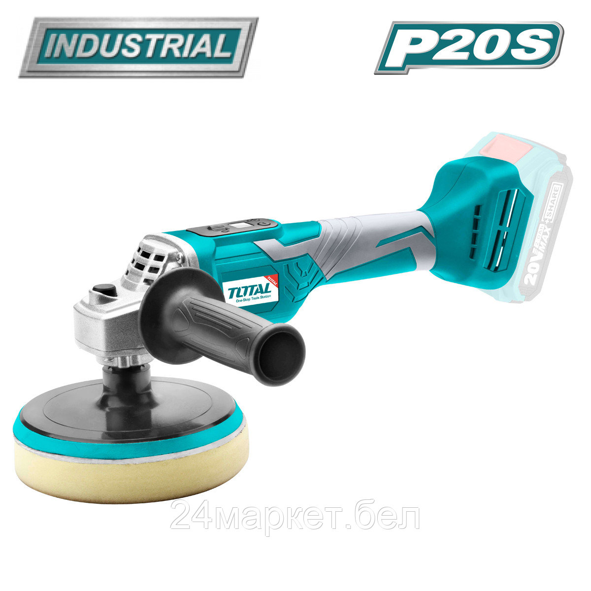 Полировальная машина Total TAPLI2001 (без АКБ)