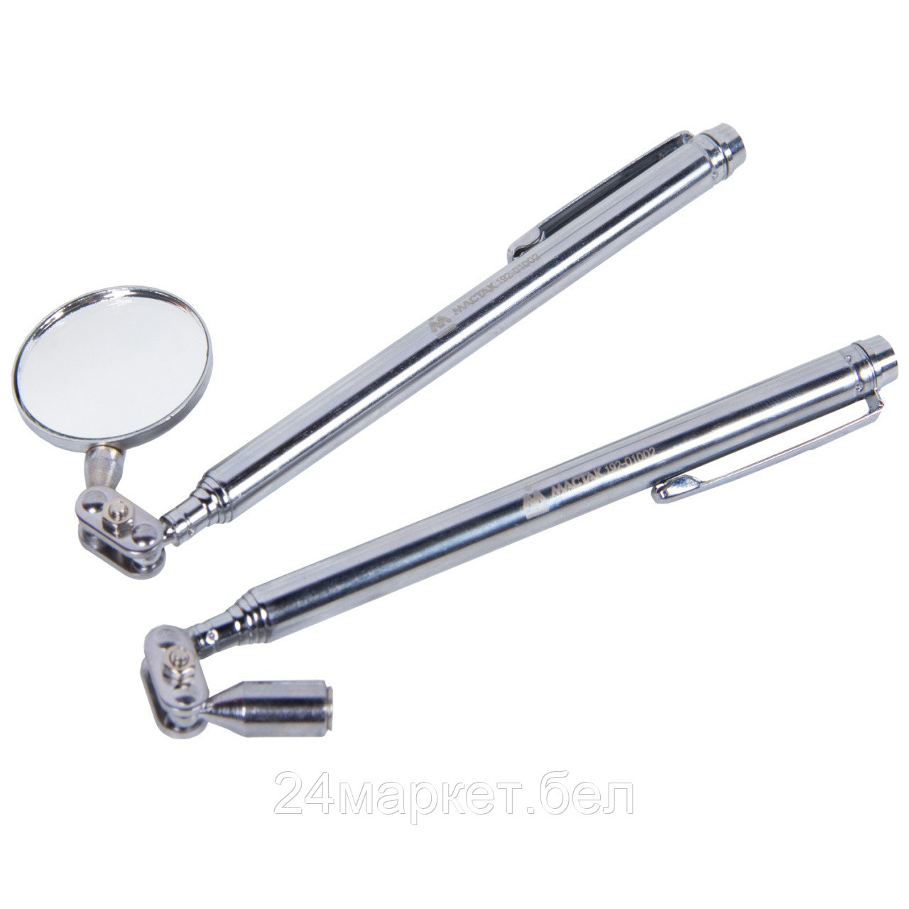 МАСТАК 192-01002 МАСТАК Набор зеркало и магнит телескопические, 2 предмета