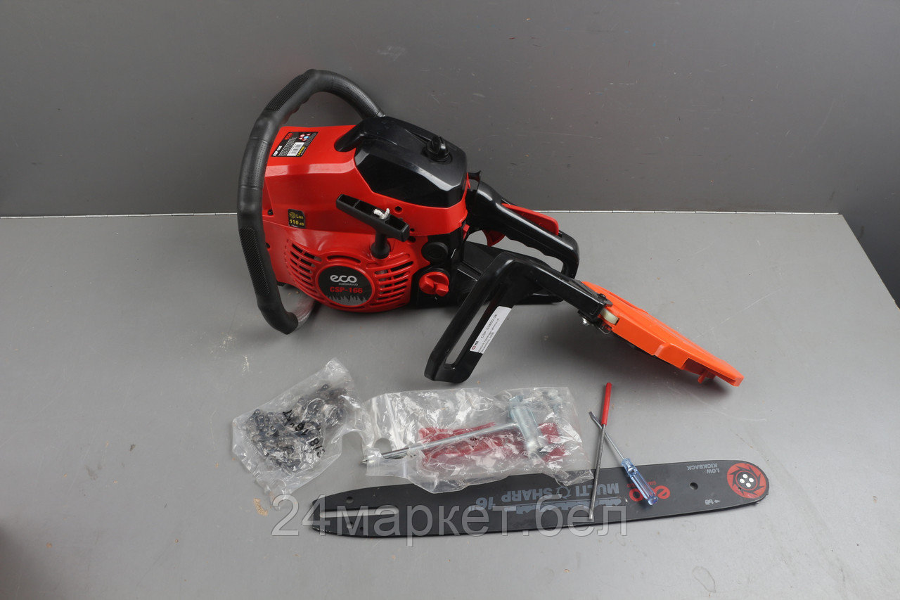 Бензопила ECO CSP-166 шина 40 см (16"), 3/8" LP, 1.3 мм, 57 зв. уцененный (1929067569)