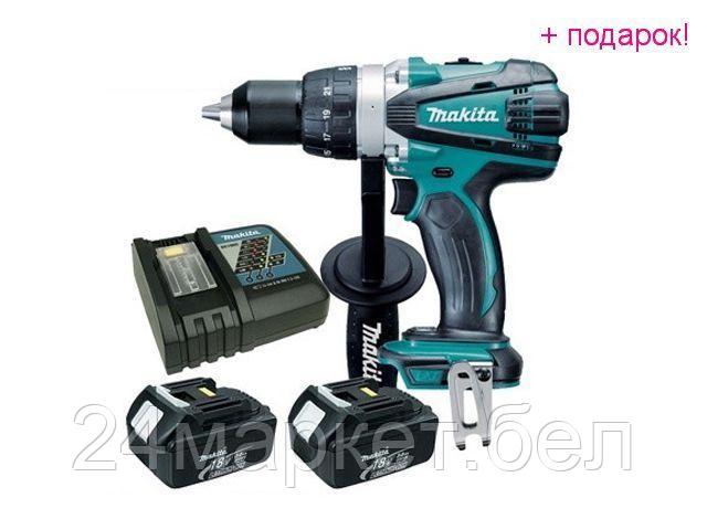 Дрель-шуруповерт Makita DDF458RFE