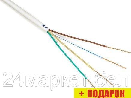 Кабель силовой Rexant КСПВ 4х0.4 (200 м, белый)