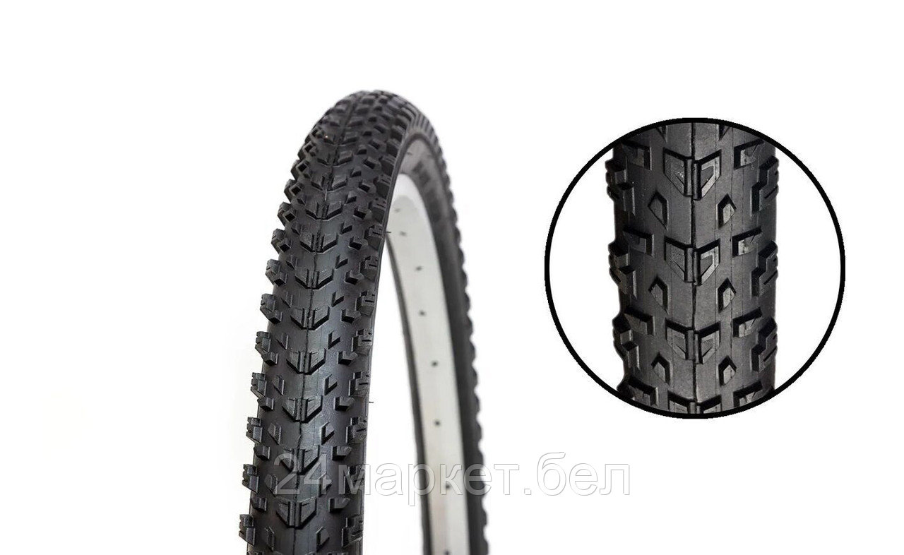 Покрышка велосипедная P1255, 24X1.95 дюймов, 24X1.95-P1255 Wanda CrownKing