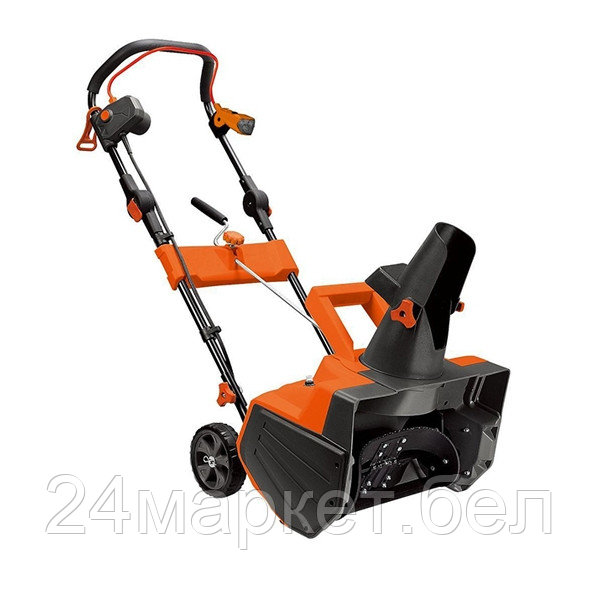 Снегоуборщик электрический MAXPILER, 2000 Вт, ш 46 см, в 20 см, фара PIT (MSTE-2000)