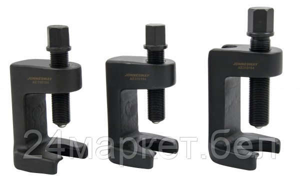 JONNESWAY AE310194 AE310194 Съемник шарнирных соединений корпусной усиленный, 23, 28, 34 мм, 3 предмета