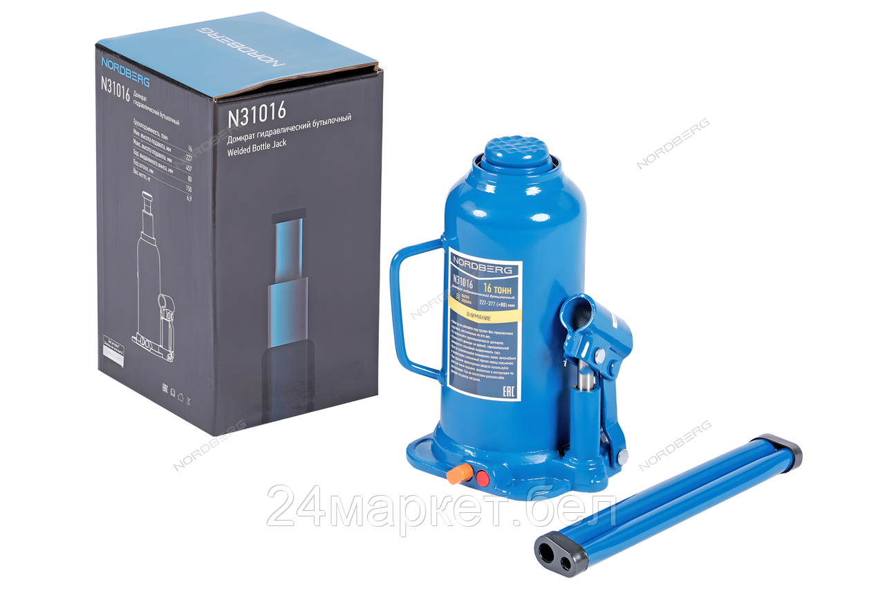 Бутылочный домкрат Nordberg N31016 16т