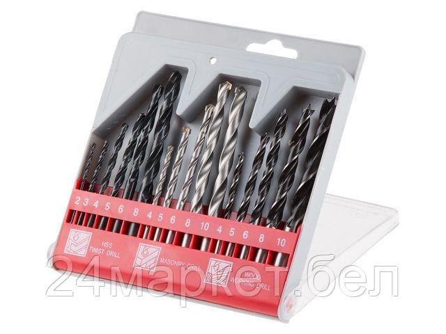 Набор оснастки Wortex WDBS000U11614 (16 предметов)