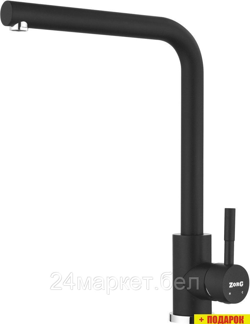 Смеситель ZorG Pitatia (черный оникс)