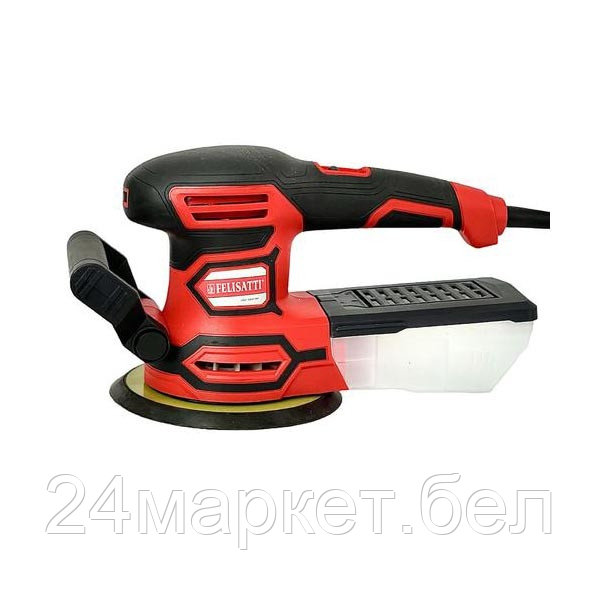 Эксцентриковая шлифовальная машина 150/450,450 Вт, 6000-13000 об/мин, 3,2 мм, диаметр подошвы 150 мм (FT8722 Felisatti)