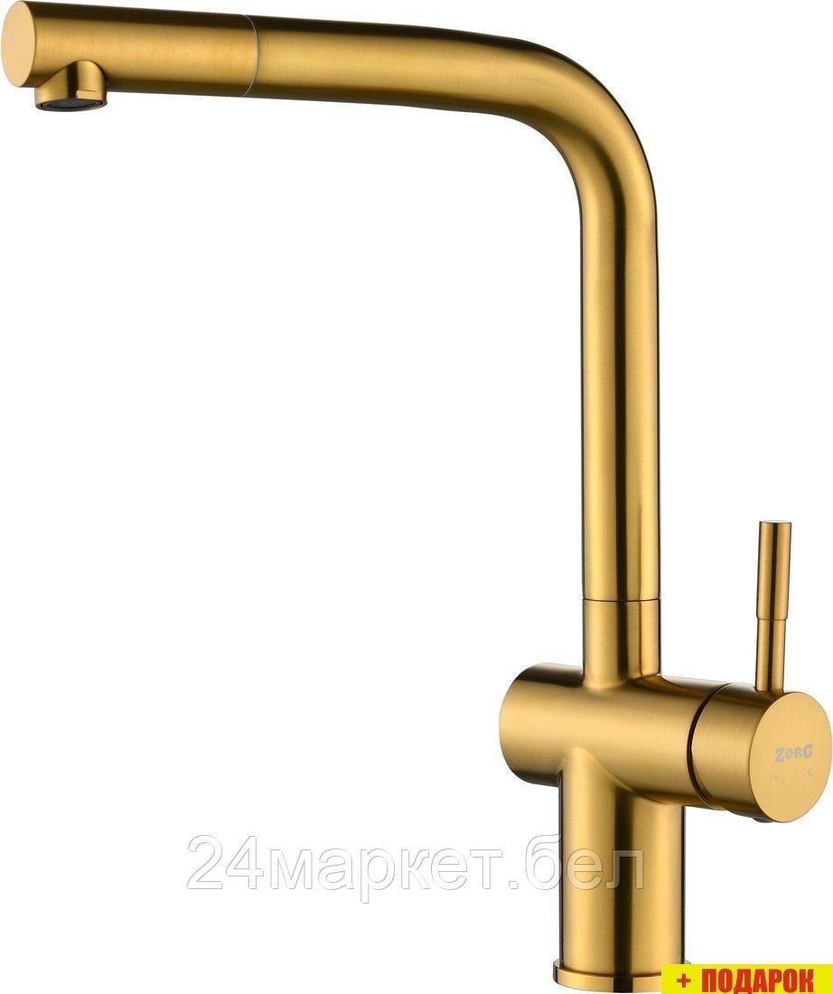 Смеситель ZorG Titan Premium PVD (gold)