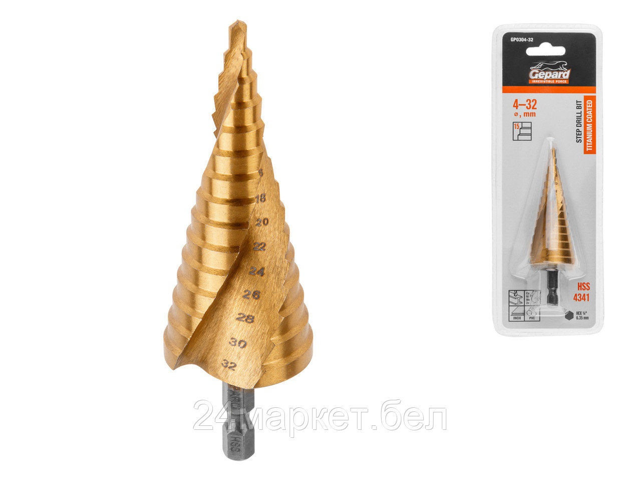 Сверло Gepard GP0304-32