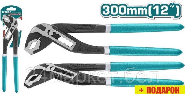 Клещи переставные Total THT281202