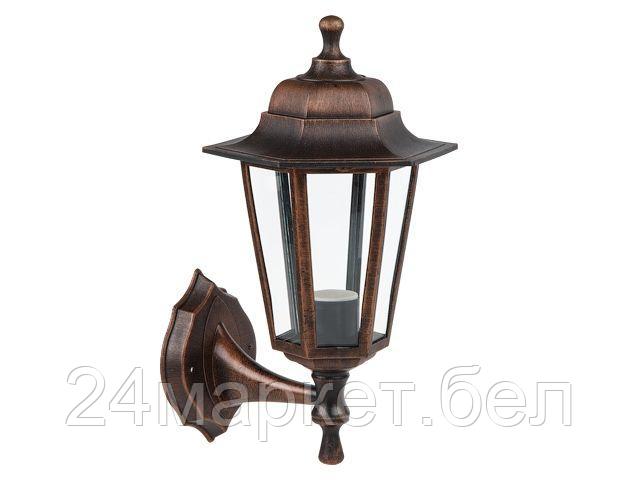 Светильник садово-парковый настенный "Леда1" (черный под медь) Юпитер (НБУ 06-60-001) (ЮПИТЕР) JP1413