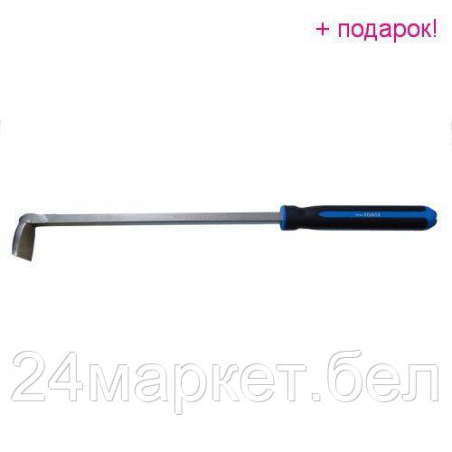 Rock FORCE Монтажка изогнутая с прорезиненной рукояткой   610мм, 70град Rock FORCE RF-687610B