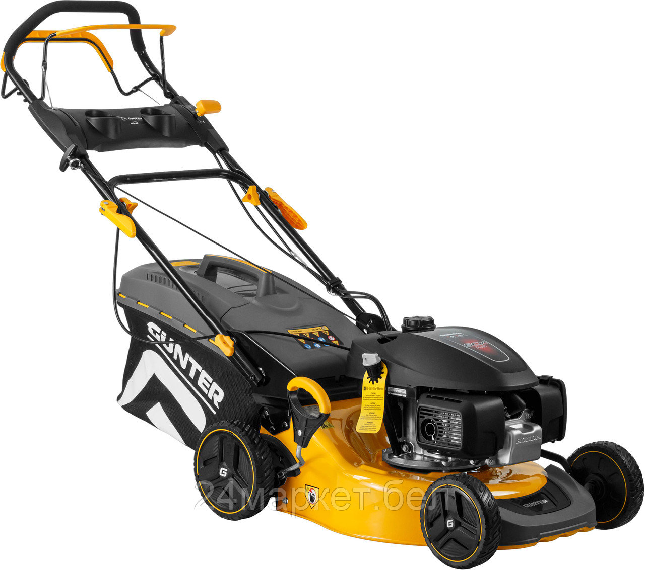 Газонокосилка бензиновая GUNTER LMB-485 SV самоходная