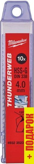 Набор оснастки Milwaukee 4932352384 (10 предметов)