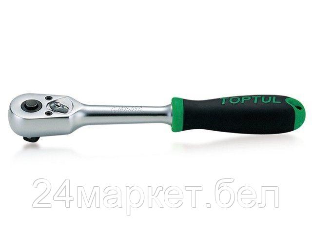 TOPTUL Тайвань Трещотка 1/4" 45зуб. 147мм TOPTUL (CJPI0815)
