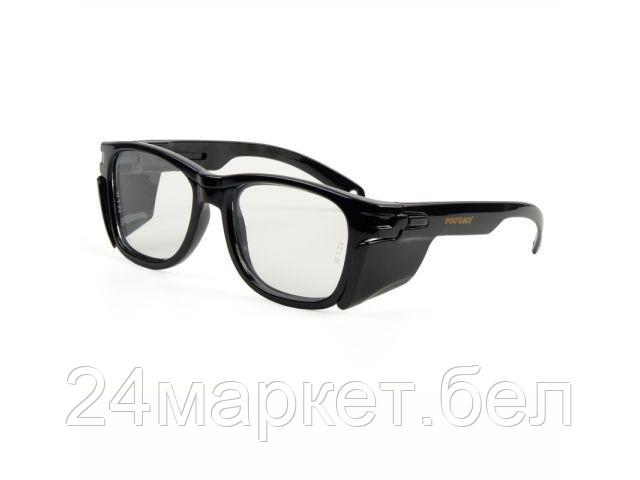 Очки открытые СОМЗ О34  PROGRESS прозрачные (Минеарльное стекло, светофильтр - бесцветный 2-1,2, оптический класс 1)