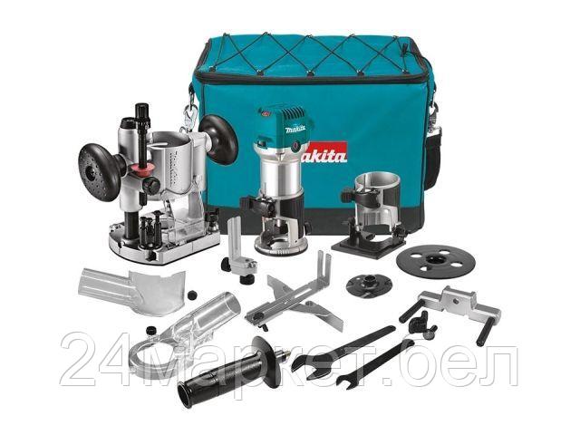Кромочно-петельный фрезер Makita RT0702CX2 (с сумкой)