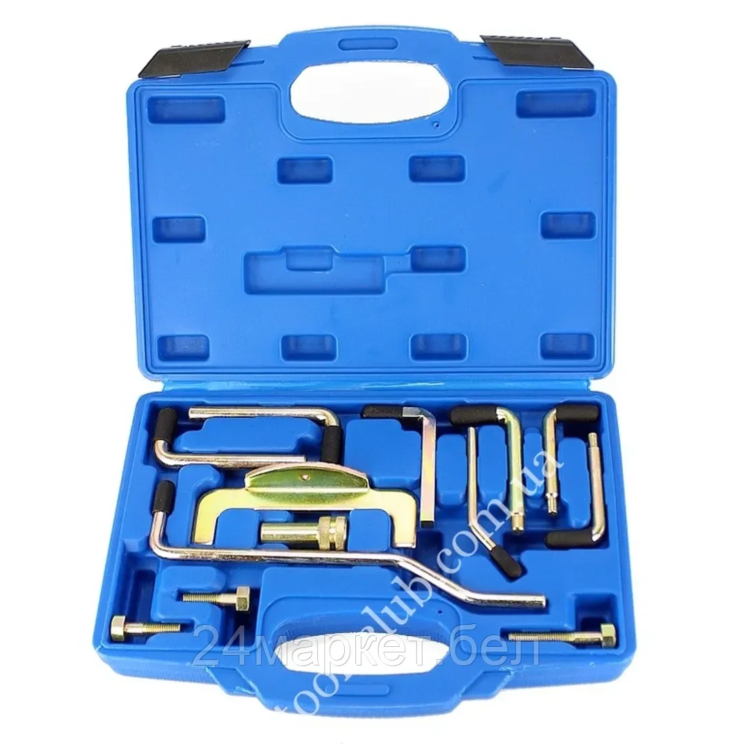 Набор инструмента для фиксации валов двигателя Audi, Citroen, Peugeot, VW, Volvo 13пр. в кейсе RF-913G3