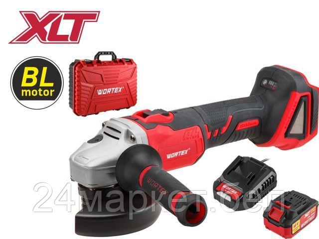 Угловая шлифмашина Wortex CAG 1812 E 1BCAG001A29 (с 1-им АКБ)