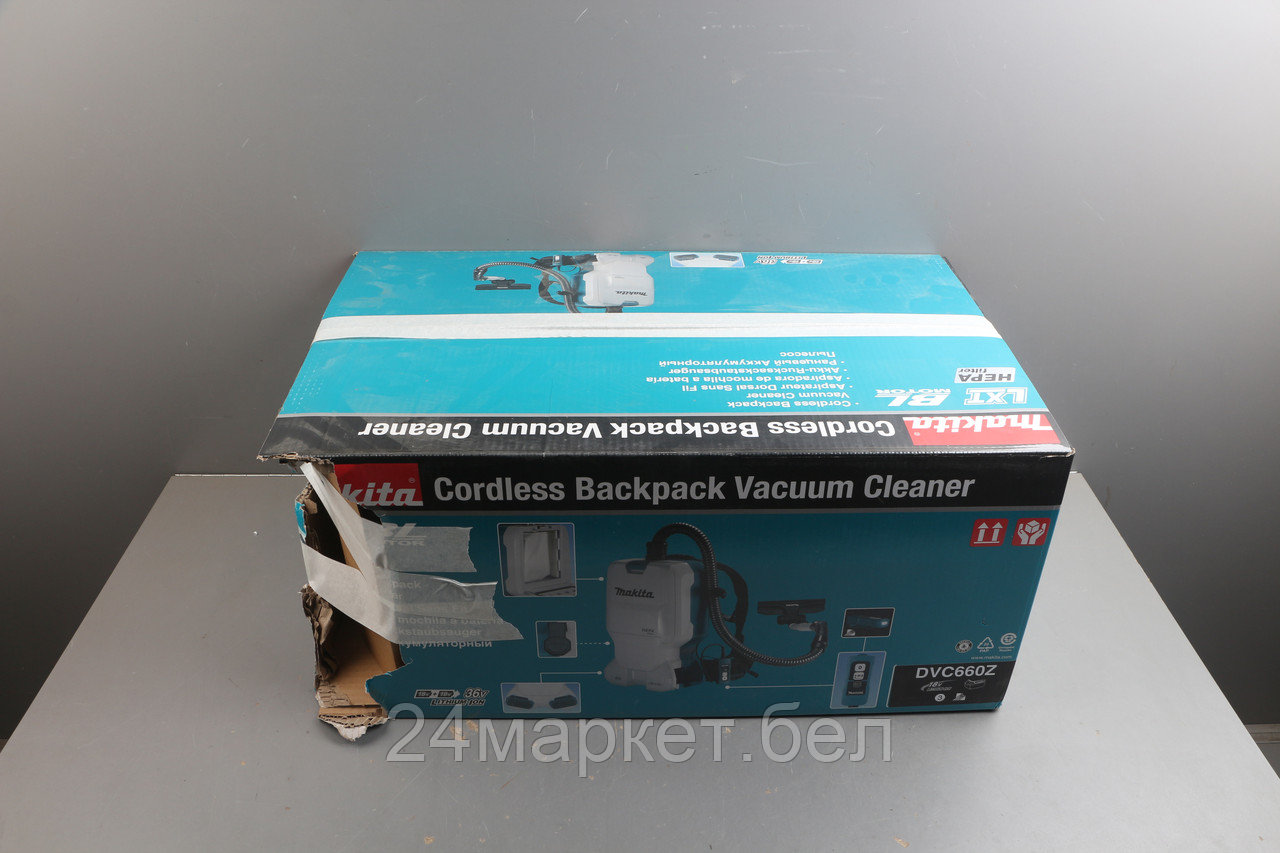 Аккум. пылесос MAKITA LXT DVC 660 Z в кор. уцененный (6982442396)
