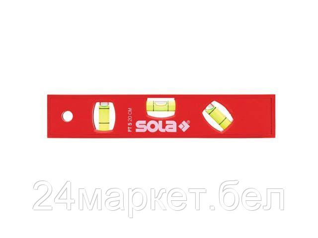 SOLA Австрия Уровень 200мм 3 глазка пластм. магн. РТM 5 20 (SOLA)