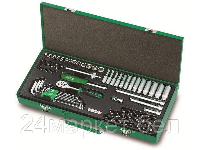 Набор торцевых головок и бит Toptul GCAD7202 72 предмета