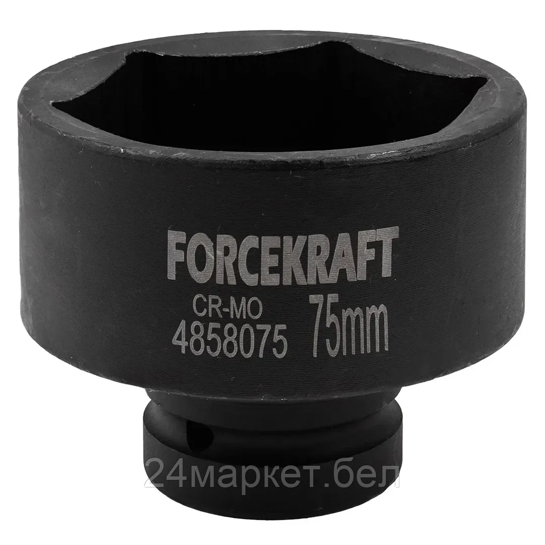 Головка ударная 1", 75мм (6гр.) FK-4858075