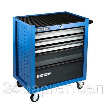 RUNTEC RTSTD-5B Тележка инструментальная 5 полочная Standart синяя