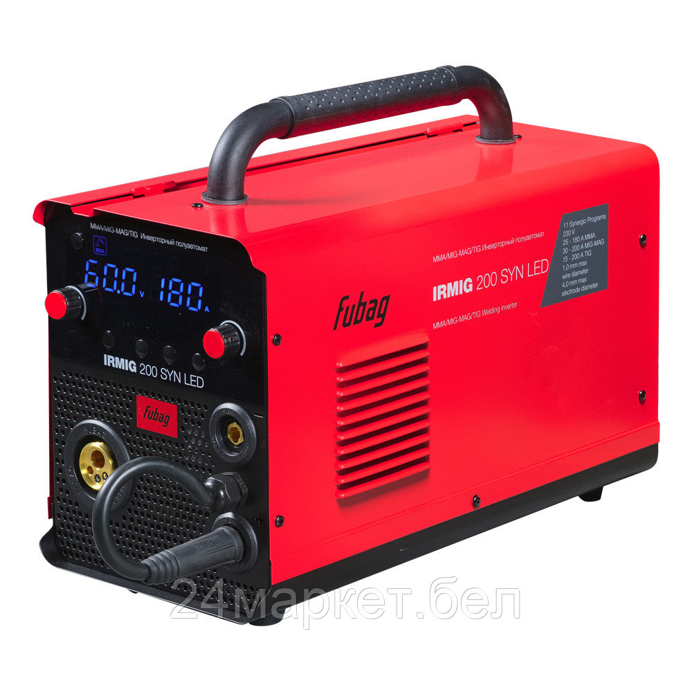 Сварочный инвертор Fubag IRMIG 200 SYN LED 646404