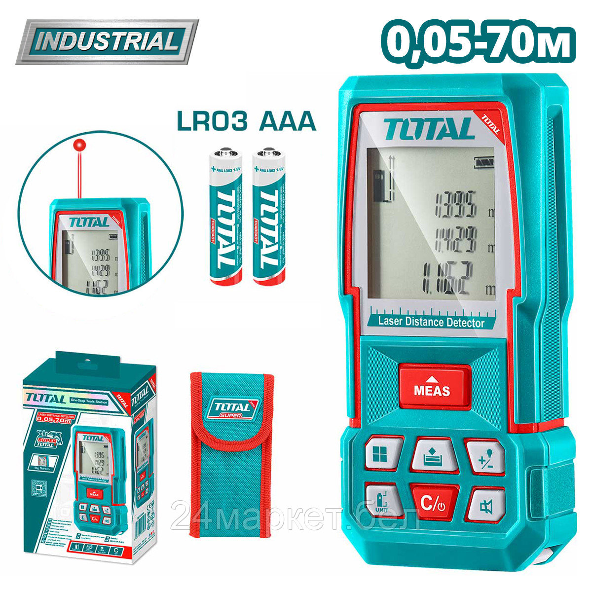 Лазерный дальномер Total TMT57026
