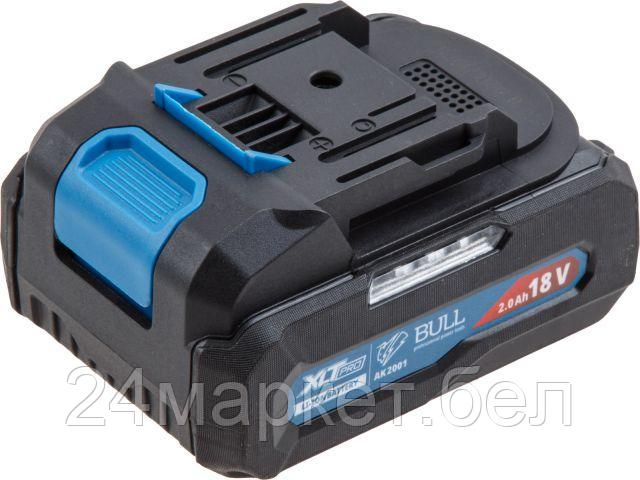 Аккумулятор BULL AK 2001 18.0 В, 2.0 А/ч, Li-Ion XLTpro (18 В, 2 А*ч, Li-ion) 1329595