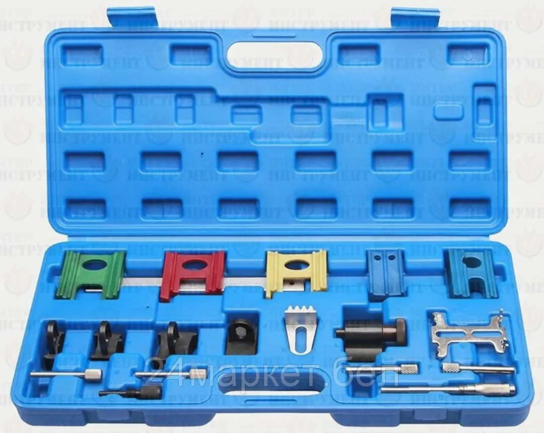 Rock FORCE Набор фиксаторов для обслуживания двигателей 19пр., в кейсе Rock FORCE RF-919G1