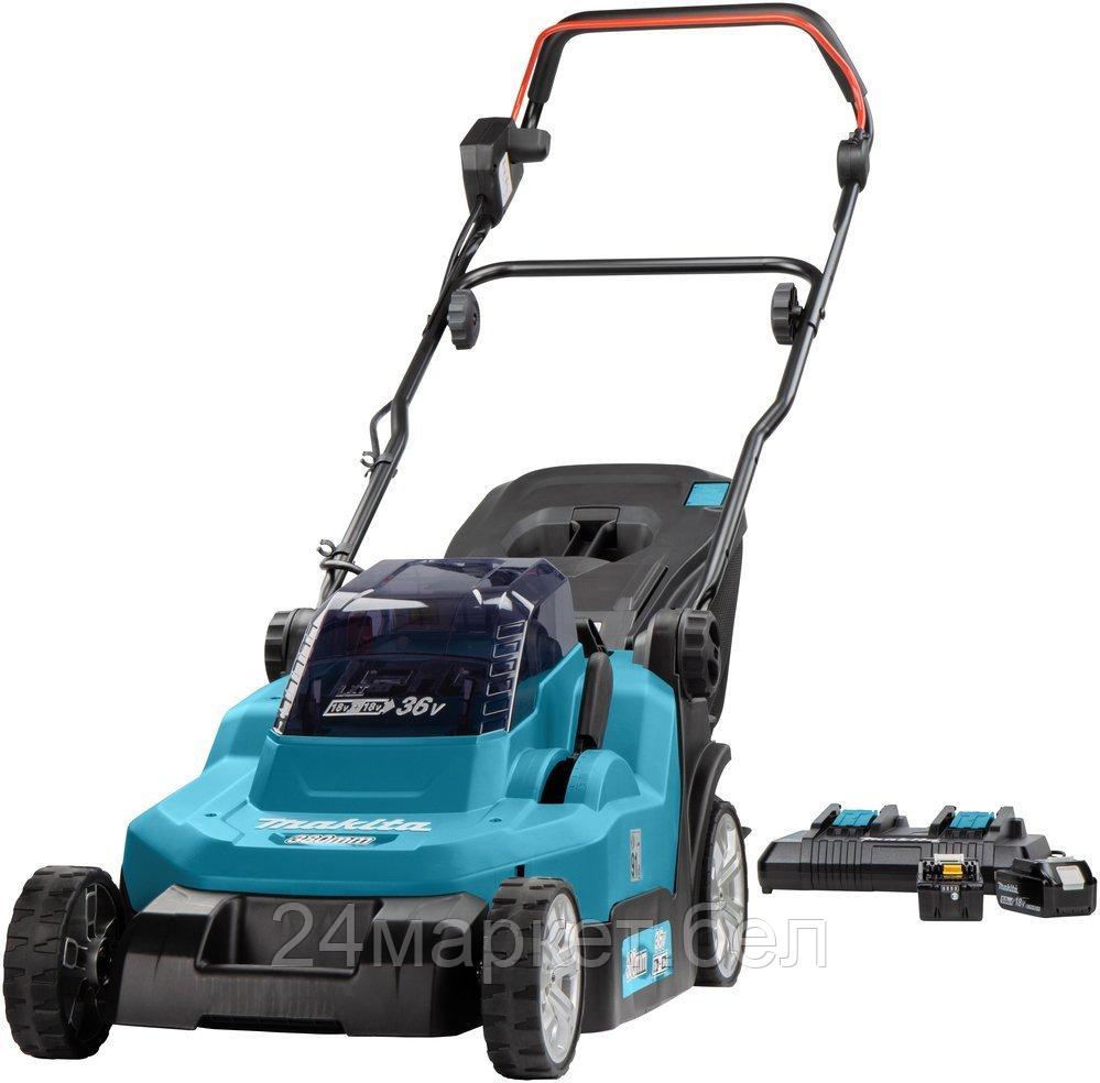 Газонокосилка Makita DLM382PT2 (с 2-мя АКБ)