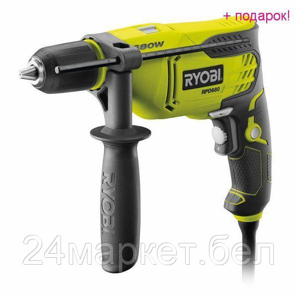 Ударная дрель Ryobi RPD680-K