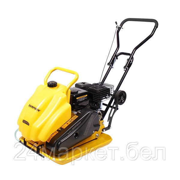 Виброплита с бензин. двигателем , 25кН., 58*50см., 35см., 960м2/час, бак14,5л., 4,8кВт., колеса (PC1151FT)