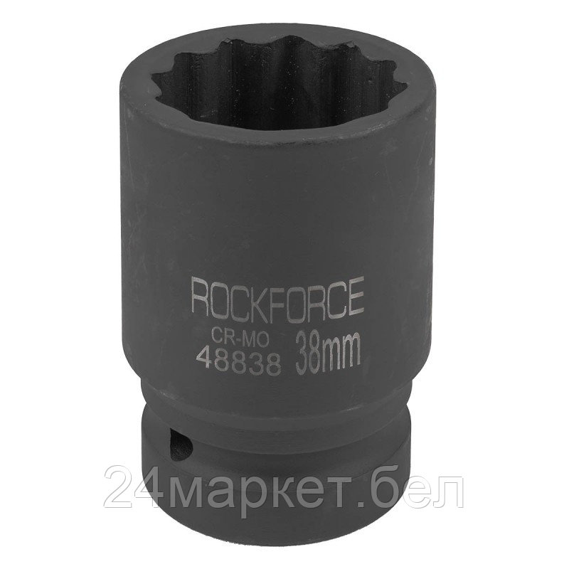 RF-48838 RockFORCE Головка ударная 1", 38мм (12гр.)