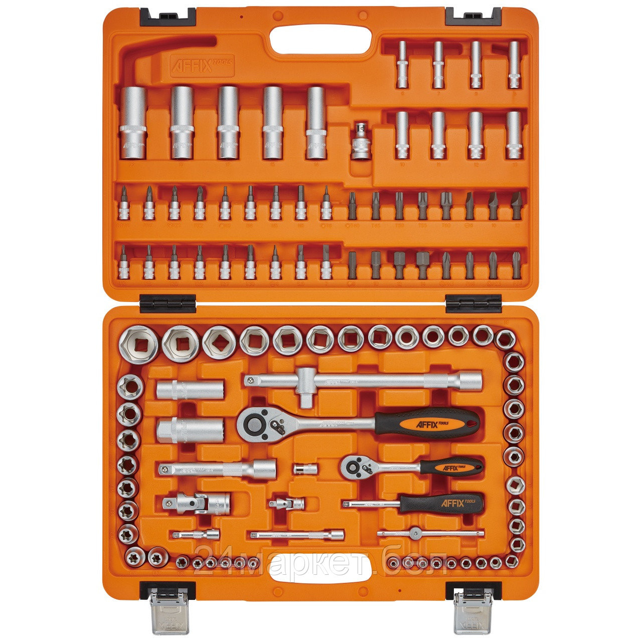 Универсальный набор инструментов Affix AF01108C (108 предметов)