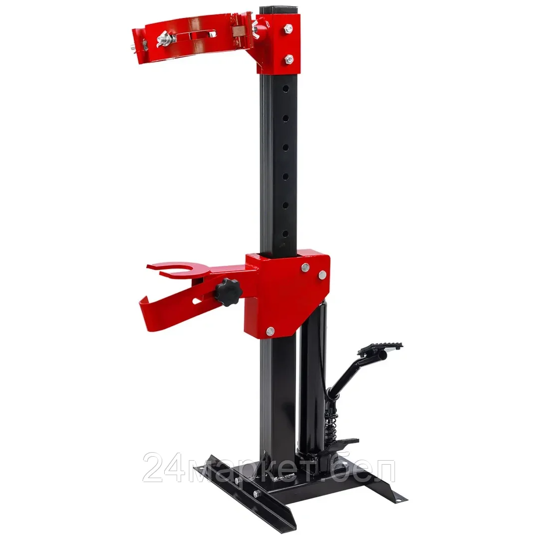 FK-1444 FORCEKRAFT Стяжка пружин гидравлическая напольная, 1т