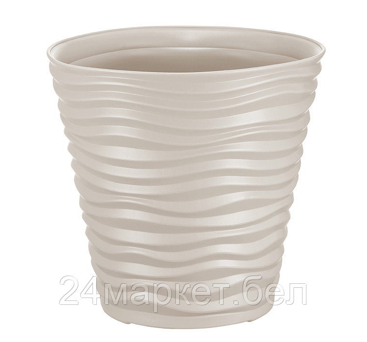 Кашпо ДЮНА D460мм H450мм 50л (кремовый) IDEA
