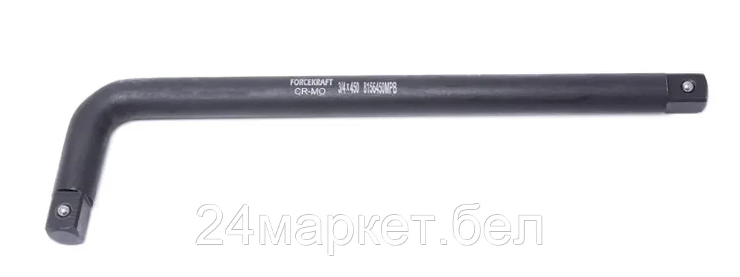 ForceKraft Вороток Г-образный двухсторонний ударный CR-Mo, 450мм, 3/4" FORCEKRAFT FK-8156450MPB